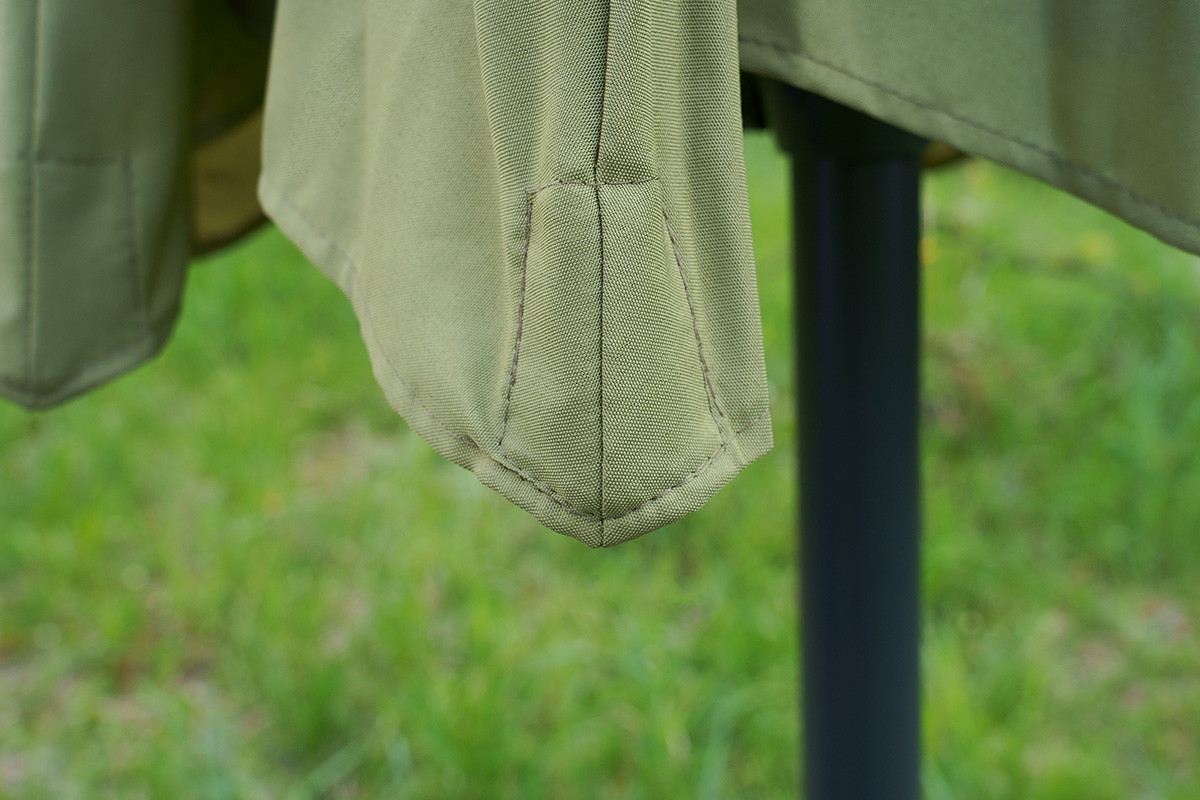 Зонт САЛЕРНО, цвет оливковый, диаметр 3 м - фото 5 - id-p204229643