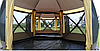 Шестиугольный шатер с полом (360х360х235) Mircamping арт. 2905-2TD, фото 4
