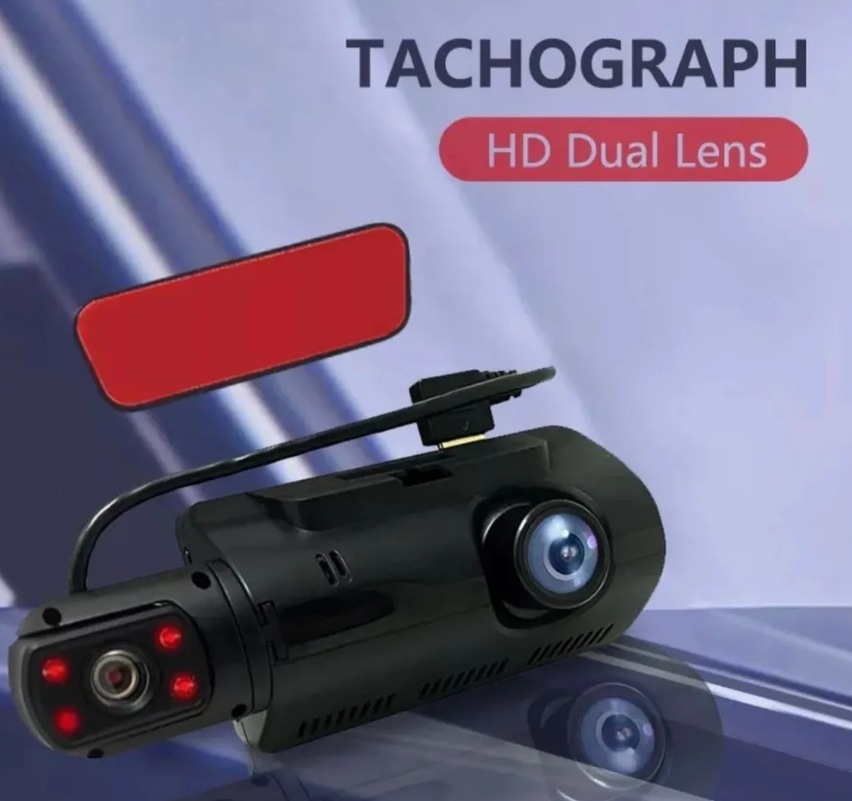 Видеорегистратор Vehicle BlackBOX DVR Dual Lens A68 с тремя камерами для автомобиля (фронт и салон+ камера зад - фото 8 - id-p204233533
