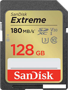 Карта памяти SanDisk Extreme SDXC SDSDXVA-128G-GNCIN 128GB