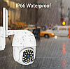 Уличная поворотная камера наблюдения IPCamera V32-4G FULL HD 1080p (день/ночь, датчик движения проводной/беспр, фото 3