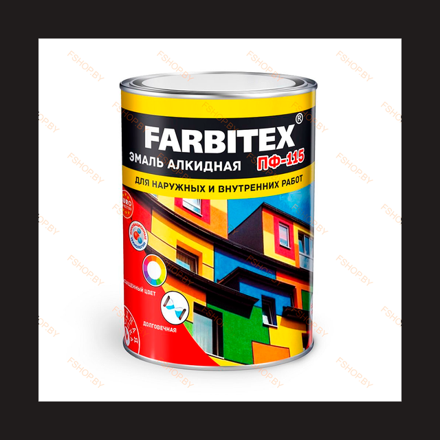 графитовая краска фарбитекс пф-115