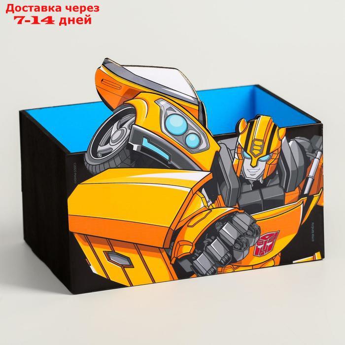 Органайзер для канцелярии "Трансформеры", Transformers, 150 х 100 х 80 мм - фото 2 - id-p204187892