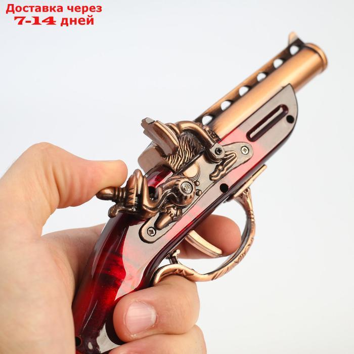 Сувенирное оружие с зажигалкой "Пистолет" пьезо, газ - фото 3 - id-p204189935