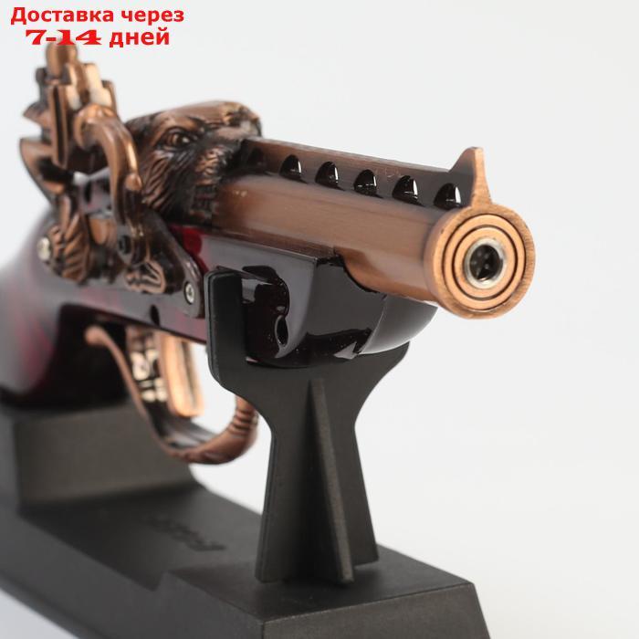 Сувенирное оружие с зажигалкой "Пистолет" пьезо, газ - фото 5 - id-p204189935