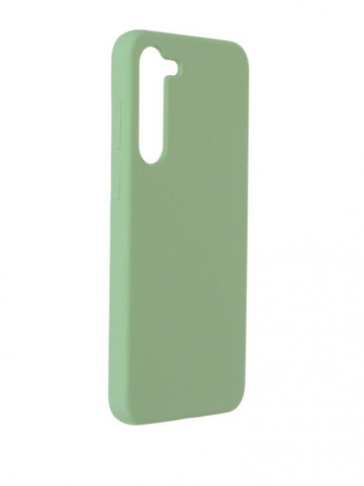 Чехол Red Line для Samsung Galaxy S23+ с микрофиброй Silicone Green УТ000033625