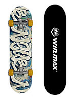 Скейтборд WIN.MAX Graffity white WME05015Z2