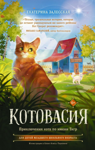 Книга детская «Котовасия. Приключения кота по имени Тигр» 134*207 мм, 224 стр. - фото 2 - id-p204236016