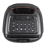 МОЩНАЯ Портативная Mivo MD-165 беспроводная колонка Bluetooth с LED-подсветкой и караоке микрофоном, фото 5
