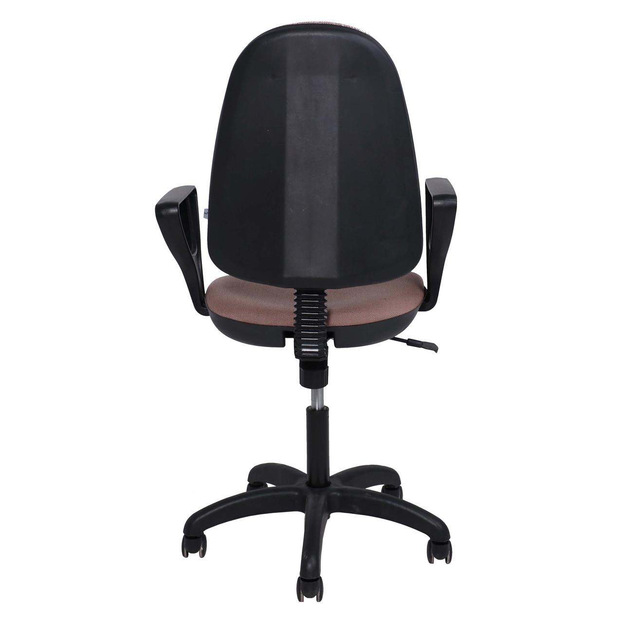 Кресло поворотное Престиж ТК-6, бежево-коричневый, ткань - фото 5 - id-p204242355