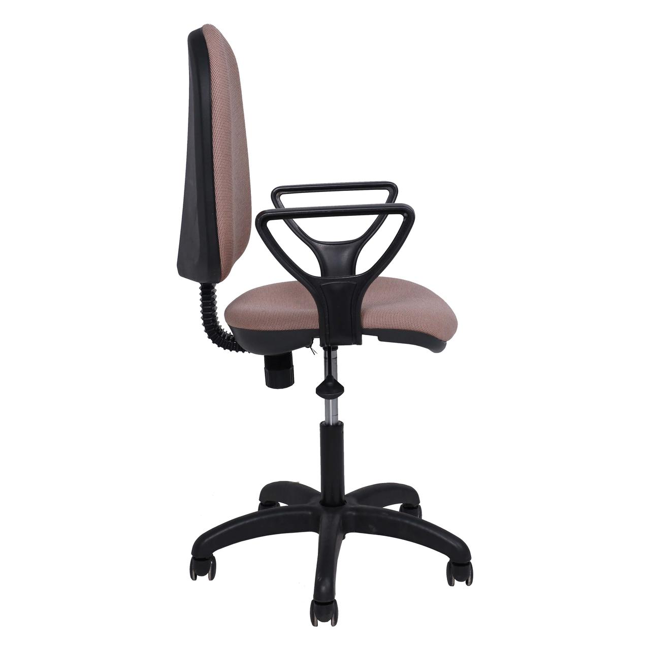 Кресло поворотное Престиж ТК-6, бежево-коричневый, ткань - фото 6 - id-p204242355