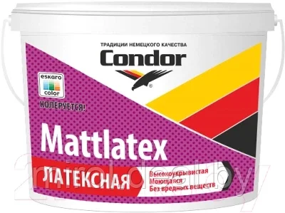 Краска CONDOR ВД Mattlatex - фото 1 - id-p204247156