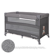 Манеж-кровать Lorelli Cot Up and Down Cool Grey Bear 2023