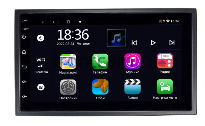 Магнитола в штатное место 2 din Citroen DS5 (2012-2015) OEM 2/32 на Android 10 CarPlay