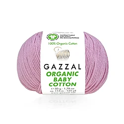 Пряжа Organic Baby Cotton цвет 453 орхидея