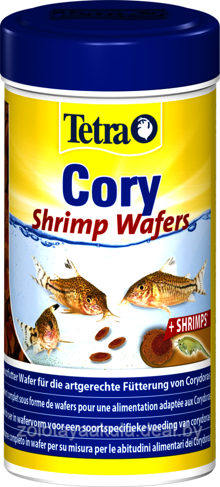Корм Tetra Cory Shrimp Wafers 100мл корм для травоядных, хищных и донных рыб - фото 1 - id-p204258196
