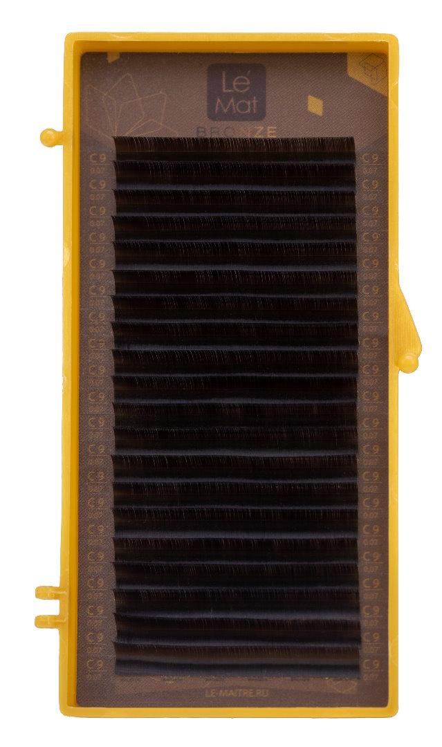 Коричневые ресницы Le Mat Truffle С/0.10/6-13