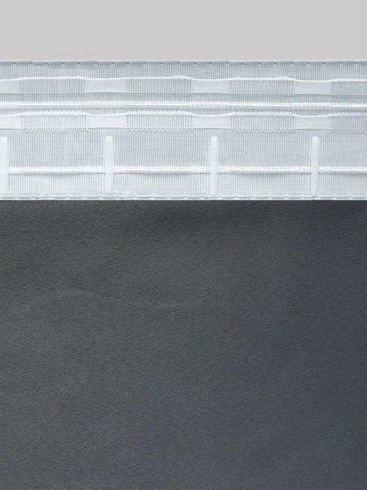 Готовые шторы комплект блэкаут серые однотонные современные портьеры blackout для зала спальни в гостинную - фото 7 - id-p192279577