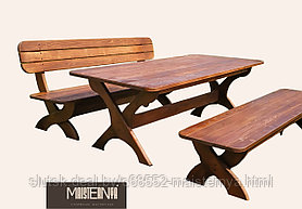 Комплект мебели “Травень-02” (2 скамьи + стол)