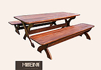 Комплект мебели Травень-03 (стол+ 2 скамейки)