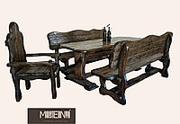 Комплект мебели Маентак - max (2 скамейки, 2 кресла, стол)