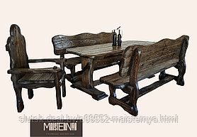 Комплект мебели “Маентак - max”  (2 скамейки, 2 кресла, стол)