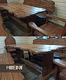 Комплект мебели “Маентак - max”  (2 скамейки, 2 кресла, стол), фото 7