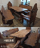 Комплект мебели “Маентак - max”  (2 скамейки, 2 кресла, стол), фото 8