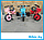 Велосипед детский Малыш трёхколёсный красный с корзинкой и багажником для малышей, беговел для самых маленьких, фото 2