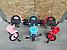 Велосипед детский Малыш трёхколёсный красный с корзинкой и багажником для малышей, беговел для самых маленьких, фото 3
