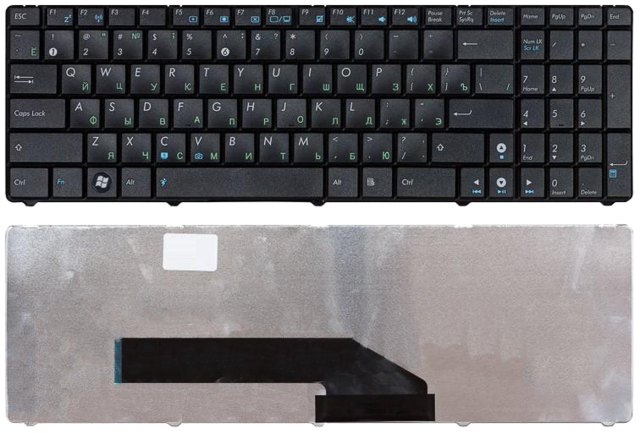 Клавиатура для Asus K51. RU. Классическая