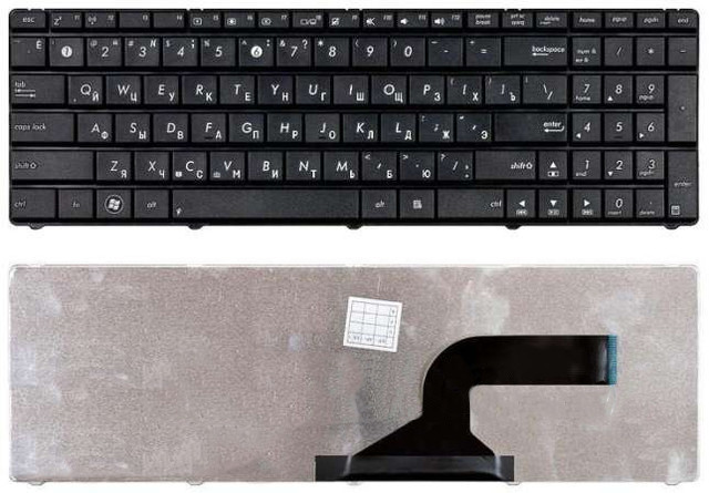 Клавиатура для ноутбуков Asus серии A72. RU
