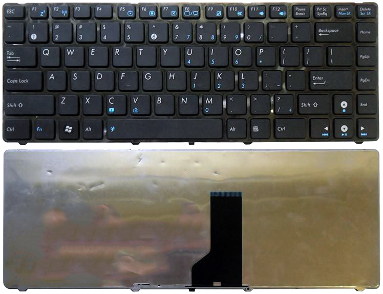 Клавиатура для ASUS N43. RU. В рамке