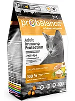 "Probalance" Immuno сухой корм для кошек с функцией защиты и укрепления иммунитета 400г