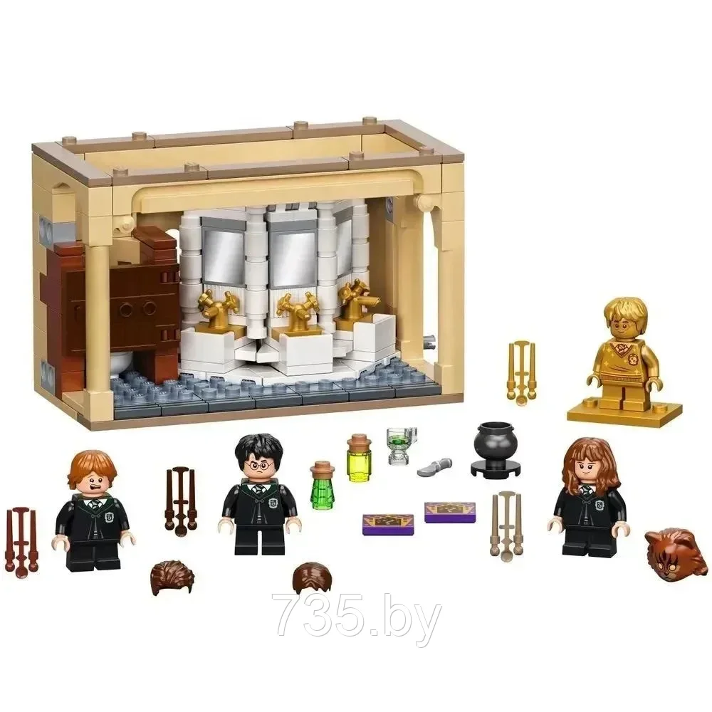 Конструктор Harry Potter "Хогвартс: ошибка с оборотным зельем", 217 деталей, Аналог LEGO 6053 - фото 4 - id-p204268241