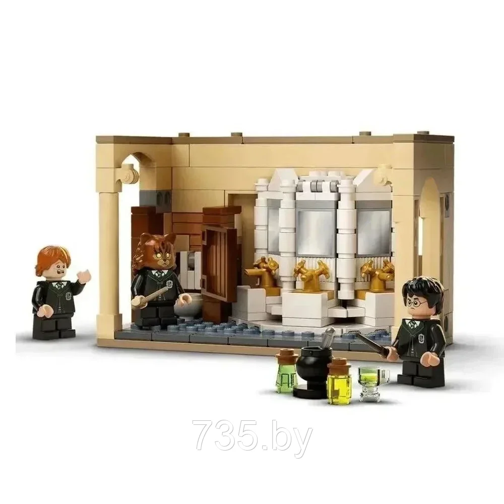 Конструктор Harry Potter "Хогвартс: ошибка с оборотным зельем", 217 деталей, Аналог LEGO 6053 - фото 6 - id-p204268241