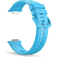 Силиконовый ремешок Rumi для Huawei Watch FIT 2 Голубой