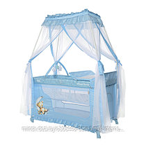 Манеж-кровать Lorelli Magic Sleep Blue Moon Sleeping Bear