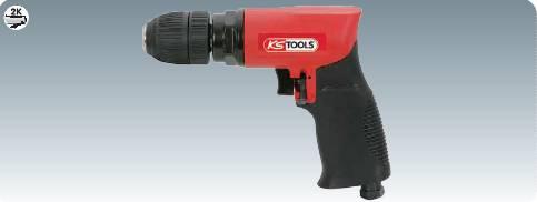 KS-Tools 5153030  Дрель пневматическая, пистолетная патрон 1-10 мм.