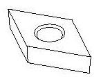 Comec UT0070 Съемный резец для UT0061-UT0066