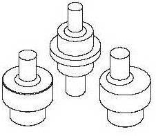 Comec CC352/12 Контрпуансон к CC300 D=11,5 мм.. (M)