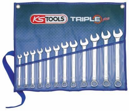 KS-Tools 5160660 Ключи комбинированные 8-19 мм. мультипрофиль, набор 12 предметов - фото 1 - id-p204270200