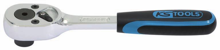 KS-Tools 9181495 Трешотка 1/4", длина 115 мм., для минибит, серия CHROMEplus