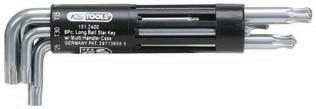 KS-Tools 1512400 Ключи "Г" образных TORX,  набор 8 предметов