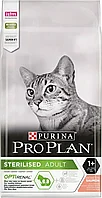 "Pro Plan" Sterilised Adult сухой корм для взрослых стерилизованных кошек с лососем 10кг