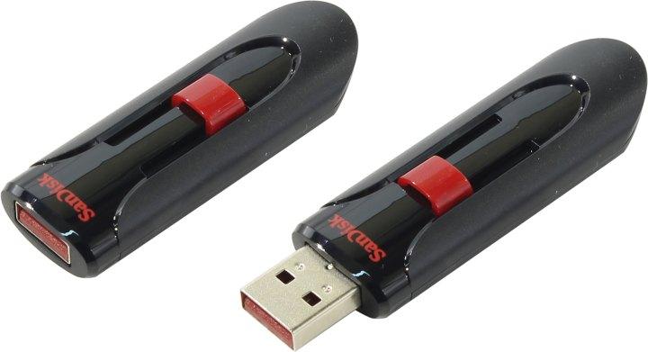 Накопитель SanDisk Cruzer Glide SDCZ60-256G-B35 USB2.0 Flash Drive 256Gb (RTL) - фото 1 - id-p204272481