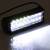Противотуманная фара, 12В 18 LED, IP67, 54 Вт, 6000 К, направленный свет, фото 2