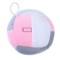 Развивающая игрушка «Мячик мягконабивной - волейбол», цвет розовый