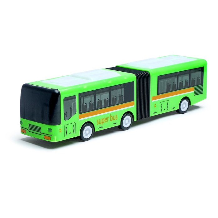 Автобус «Гармошка», световые и звуковые эффекты, работает от батареек, цвета МИКС - фото 1 - id-p204283898