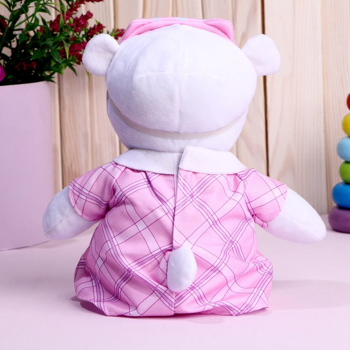 Мягкая игрушка «Мишка Лаппи» в пижамке - котик - фото 4 - id-p204285873